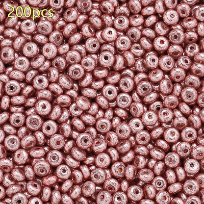 Transparent Alphabet Acrylic Beads
