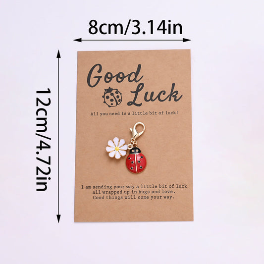 Ladybug Keychain Gift Set