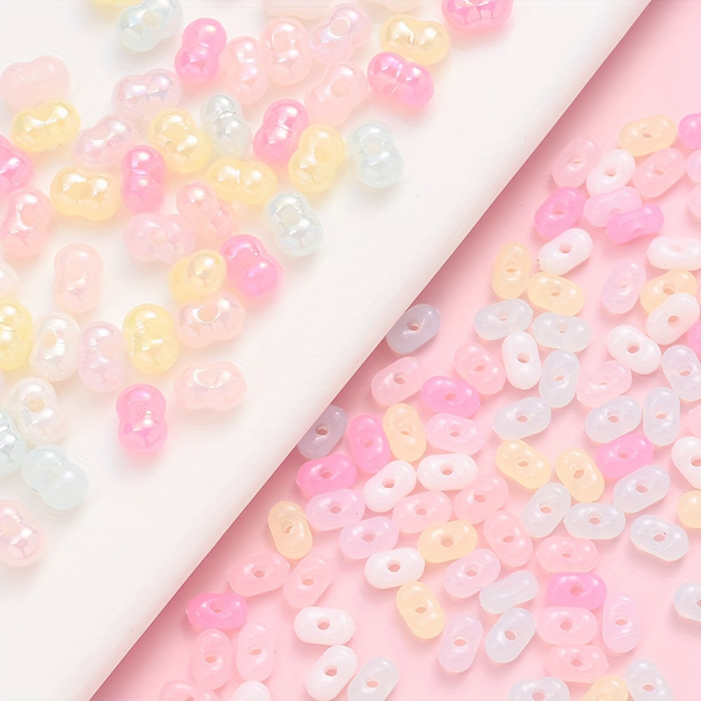 Acrylic Peanut Jelly Beads