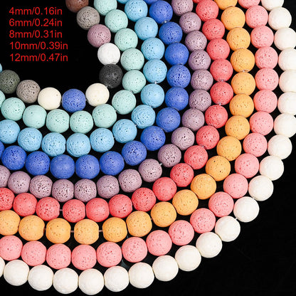 Round Stone Beads