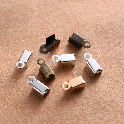 200pcs 2.5/3.5/4mm Crimp End Caps