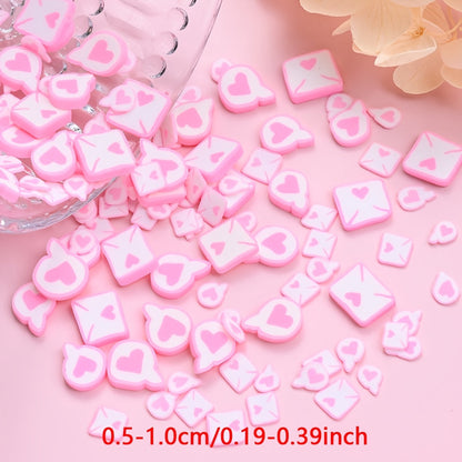 Love Polymer Clay Beads
