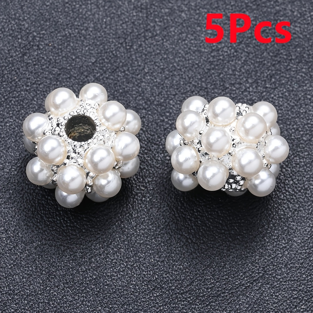 Round Alloy Spacer Beads