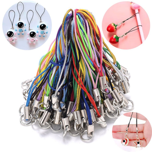 Multi-color Lanyard Cord with Snap Rings