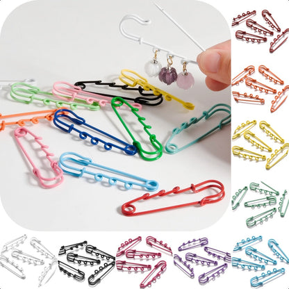 Colorful Enamel Safety Pins