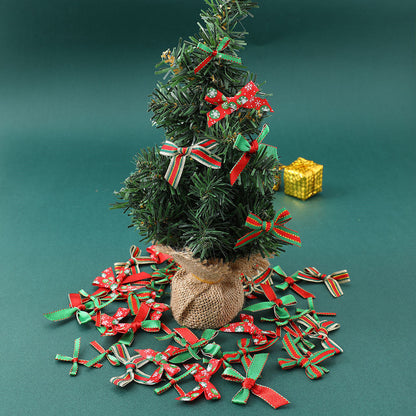 Christmas Mini Satin Ribbon Bows