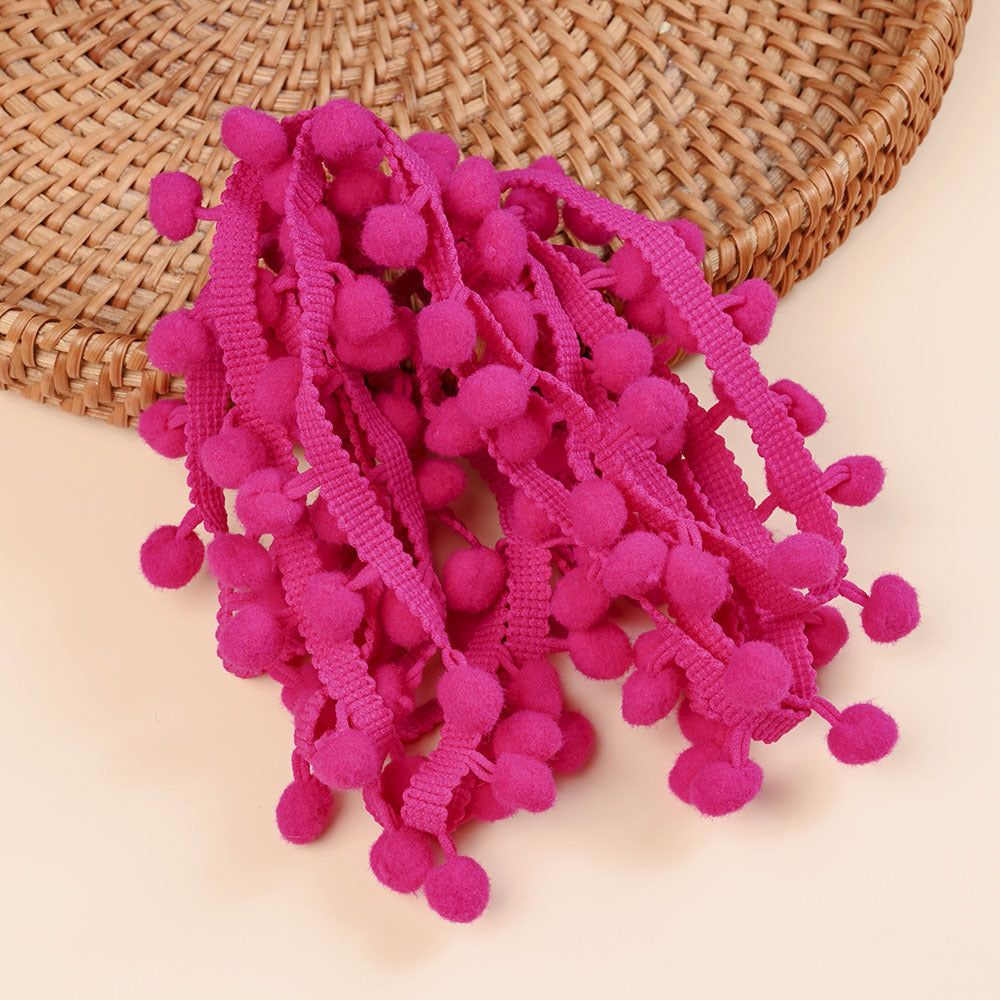 Pom Pom Ball Tassel Lace Trim