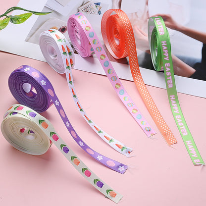 Easter Themed Grosgrain Ribbon
