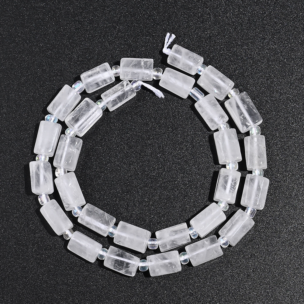 Cylindrical Natural Stone Beads