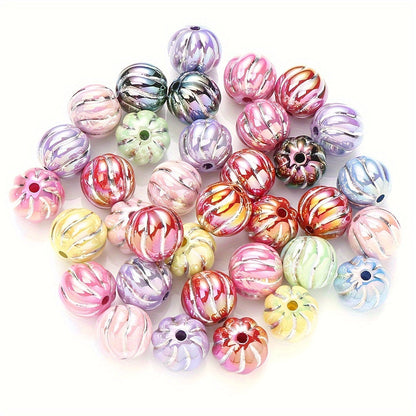 Pumpkin Acrylic Beads