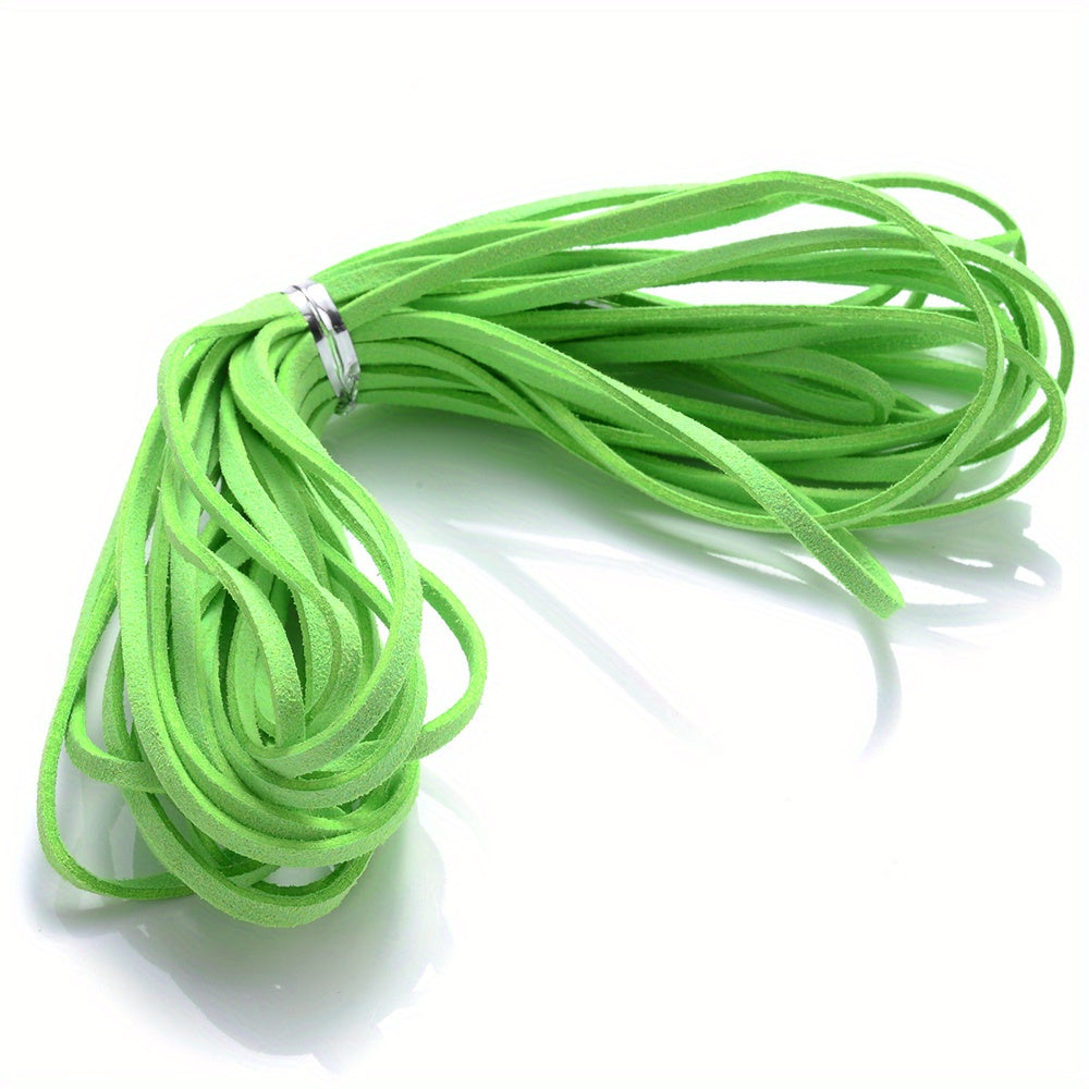 5m 2.5mm Flat Korean Velvet Cord for Jewelry Making