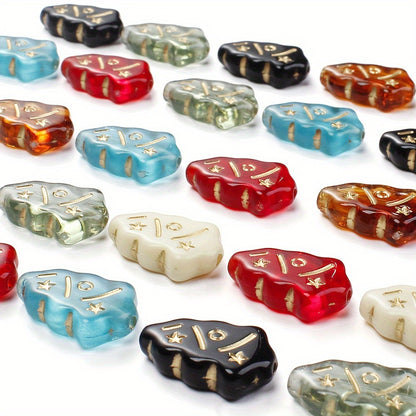 30pcs/set Shiny Christmas Tree Acrylic Beads