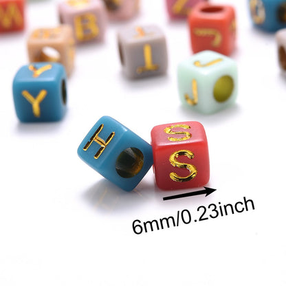 225PCS DIY Letter Bead Jewelry Making Set