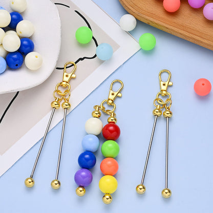 Beaded Keychain Straps with Lobster Clasps