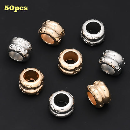 Double Layer Cylinder Spacer Beads