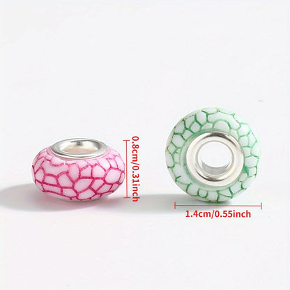 Acrylic Large Hole Beads