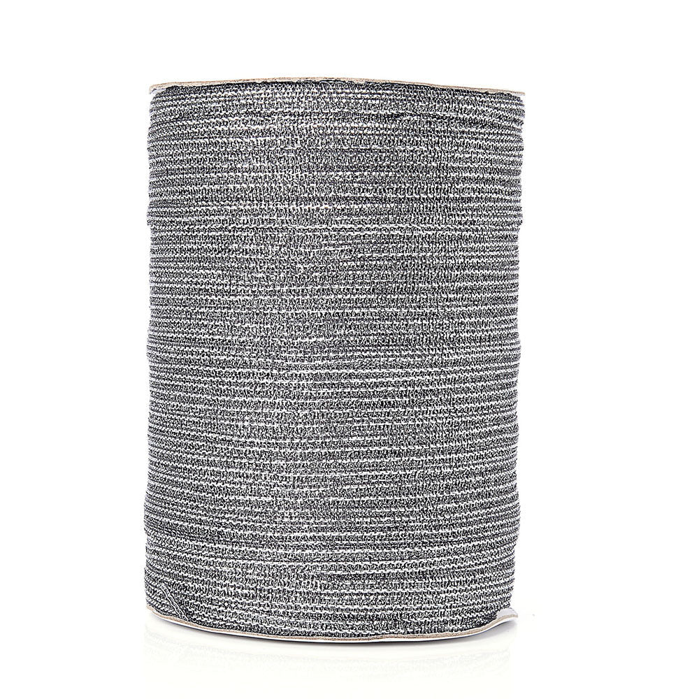 Grey Glitter Ribbon