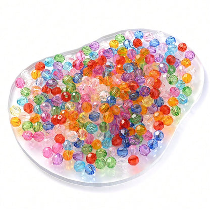 600pcs 6mm Multicolor Acrylic Beads