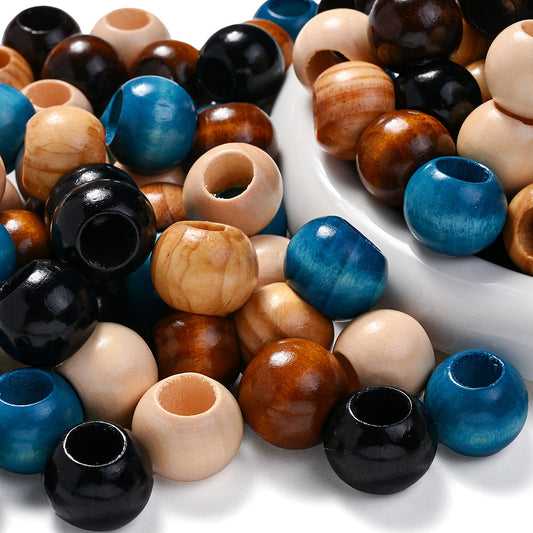 50pcs 16x20mm Wooden Beads
