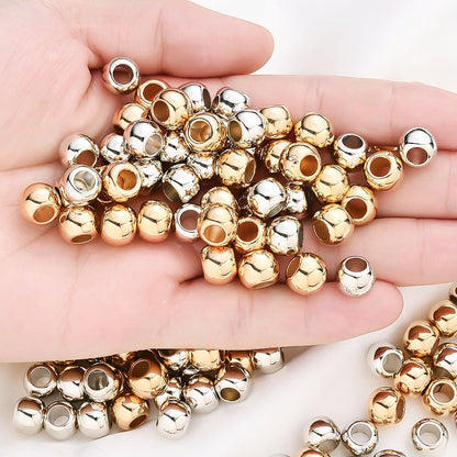 Large Hole CCB Spacer Beads
