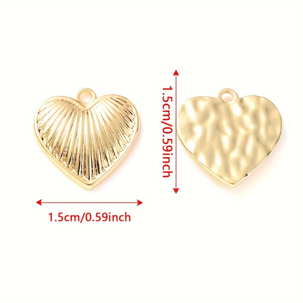 Heart Rhinestone Pendant Set