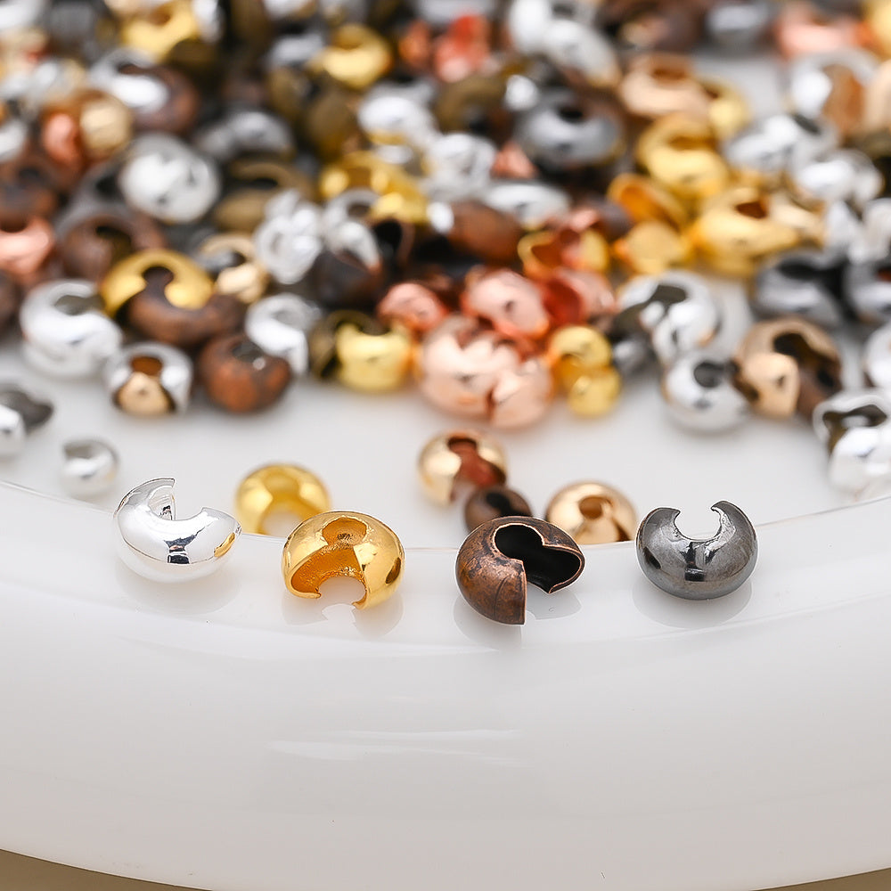 Vintage Oil Painting Glass Seed Beads