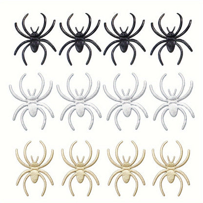 Halloween Spider Fabric Beads