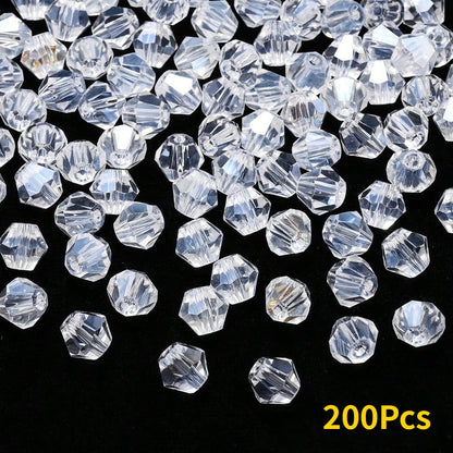 100/200/500PCS Flat Spacer Bead Set