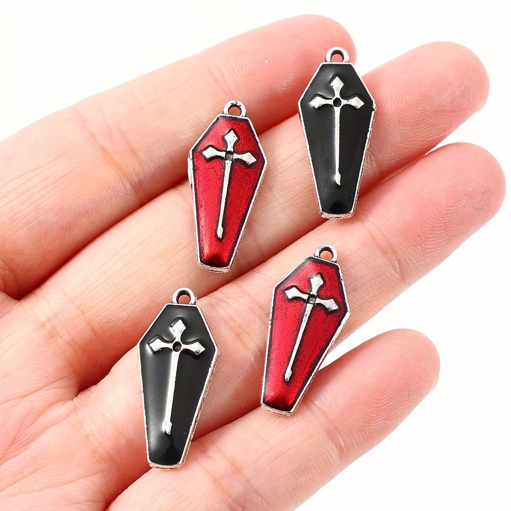 Halloween Coffin Alloy Charms