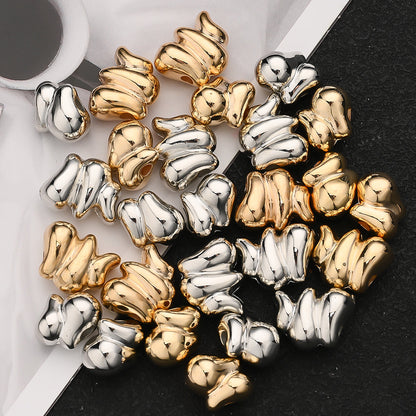 30/50PCS 14×11mm CCB Irregular Spacer Bead Set