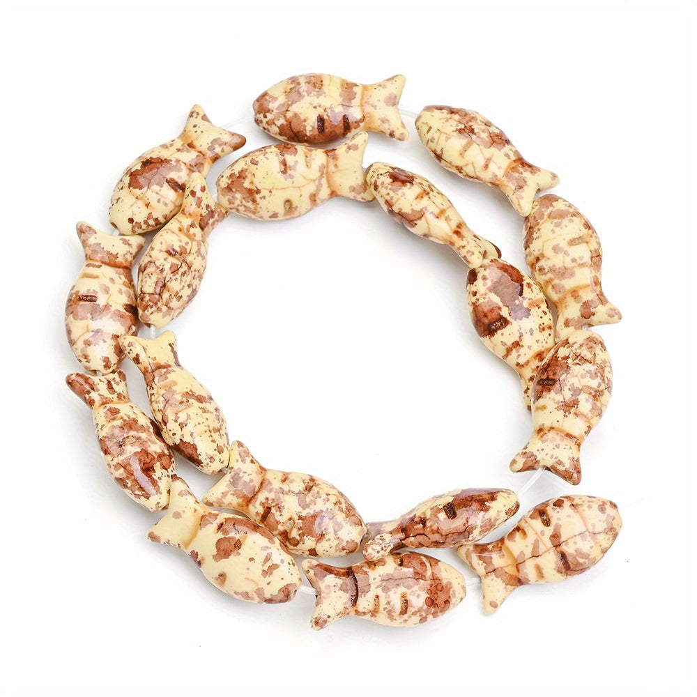 Turquoise Fish Shape Beads