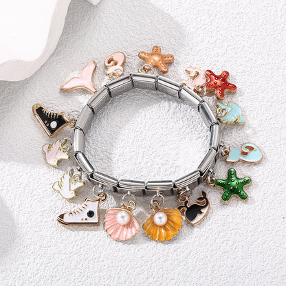1PC Stainless Steel Modular Bracelet Link Set