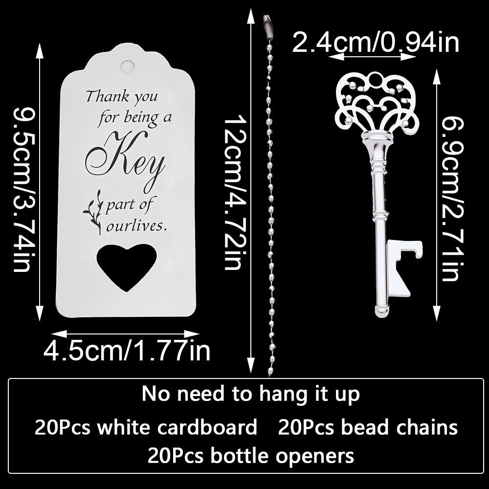 Aluminum Alloy Key Bottle Opener Sets