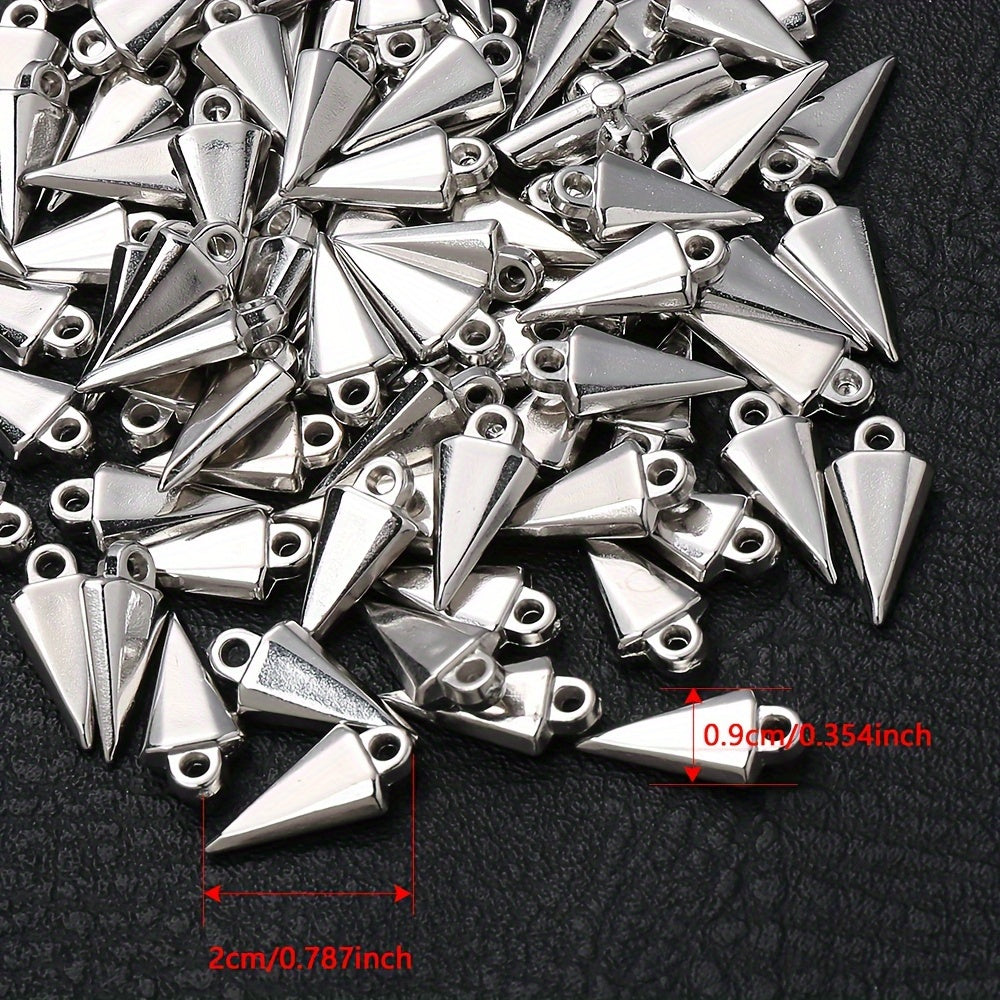 Gold & Silver CCB Plastic Pendants