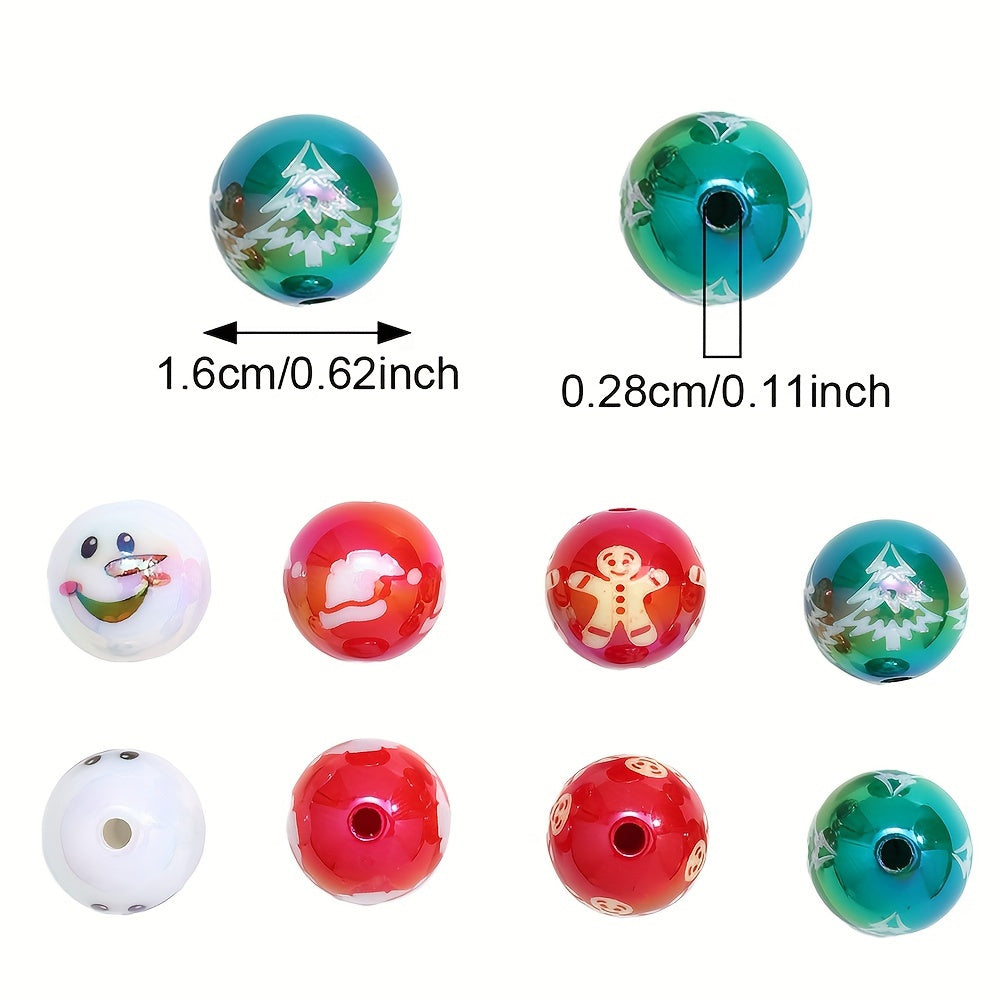 Christmas Collection Acrylic Beads