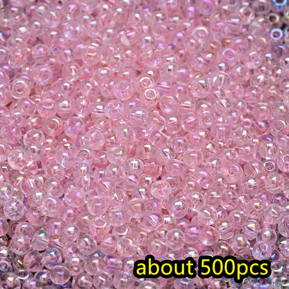 500/1000pcs Bohemian Style Glass Seed Beads