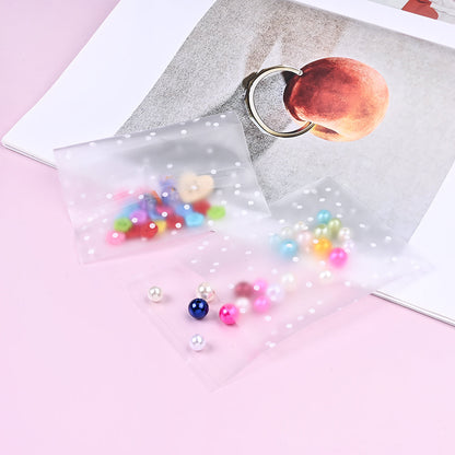 Frosted Self-Sealing Jewelry Bags