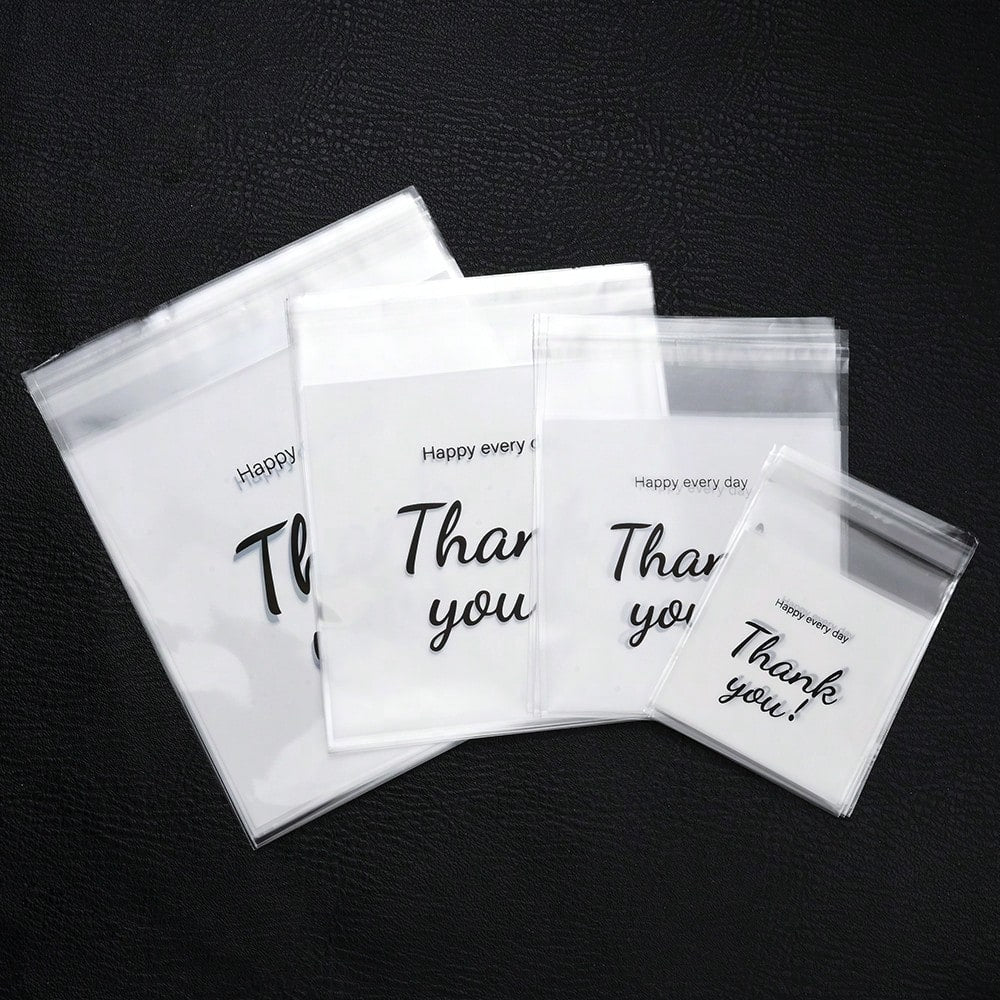 Thank You Printed OPP Gift Bags