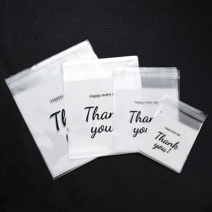 Thank You Printed OPP Gift Bags