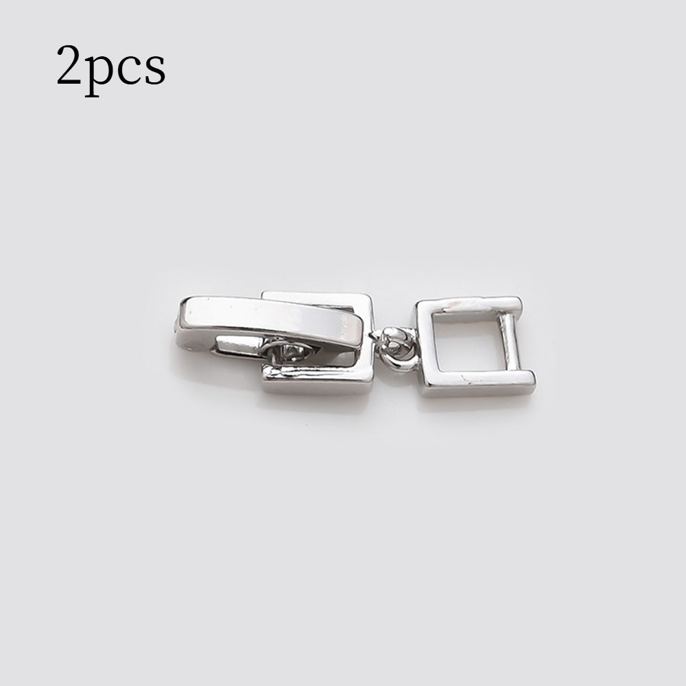 Square Double Clasp Connectors