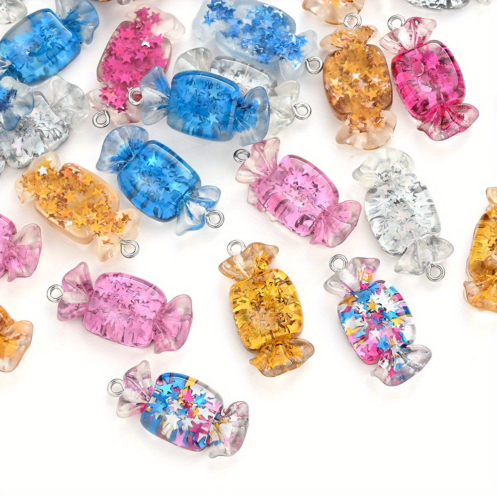 10pcs 14x32mm Candy Shape Pendants