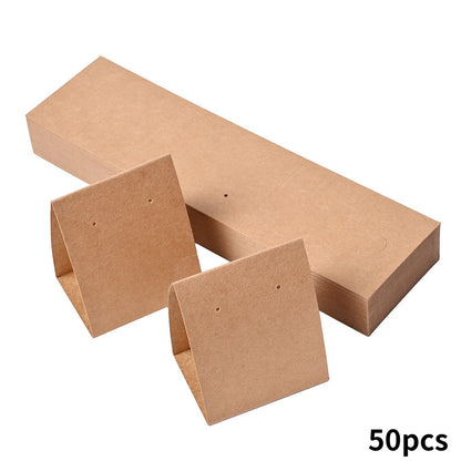 3D Earring Display Cards