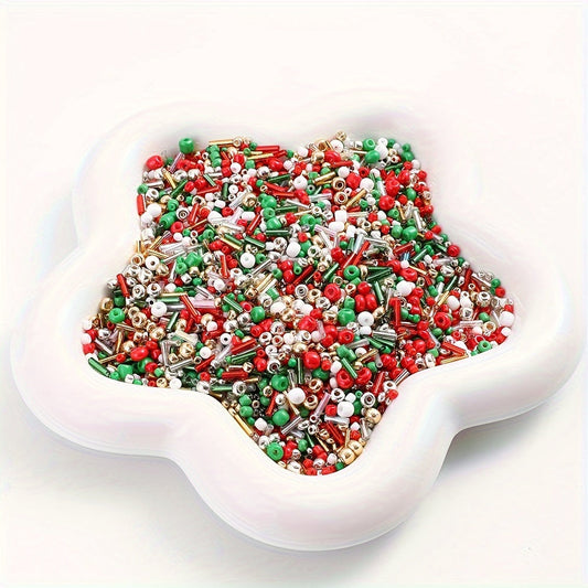 Colorful Mini Glass Rice Spacer Beads