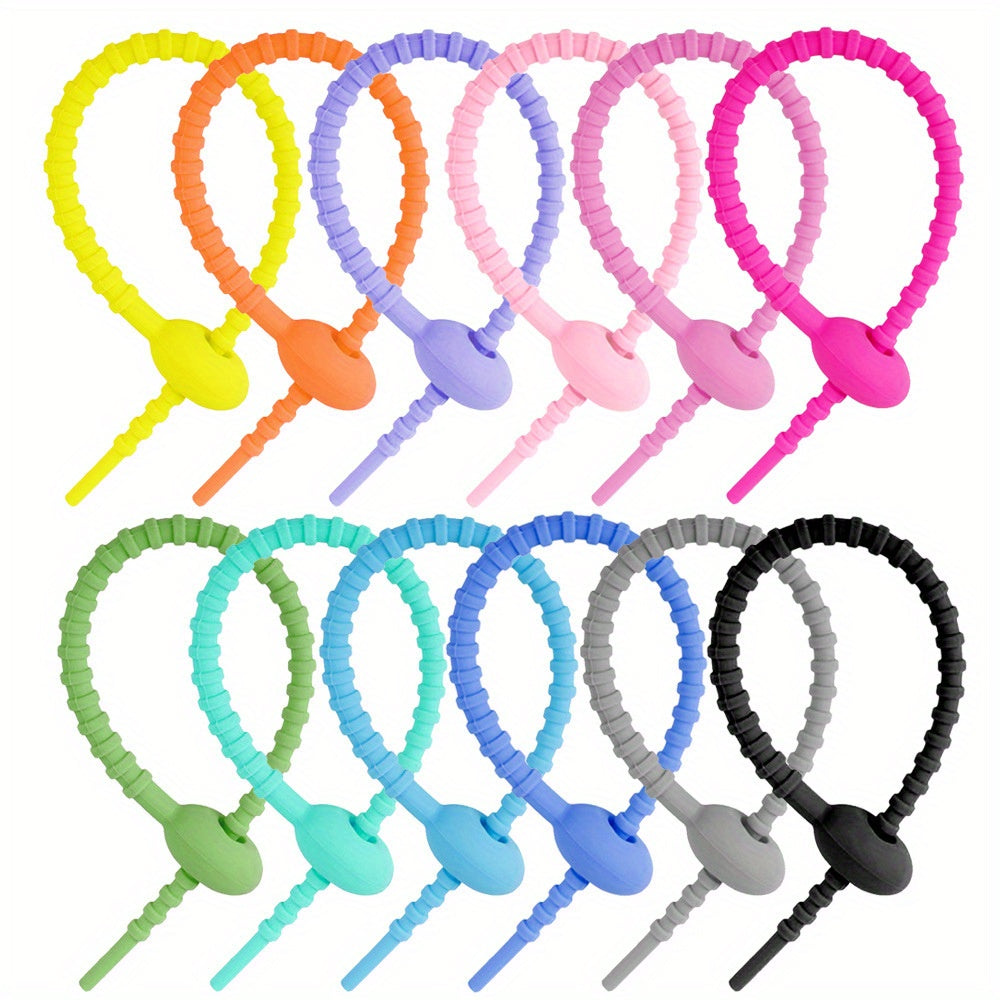18 cm Silicone Reusable Cable Ties