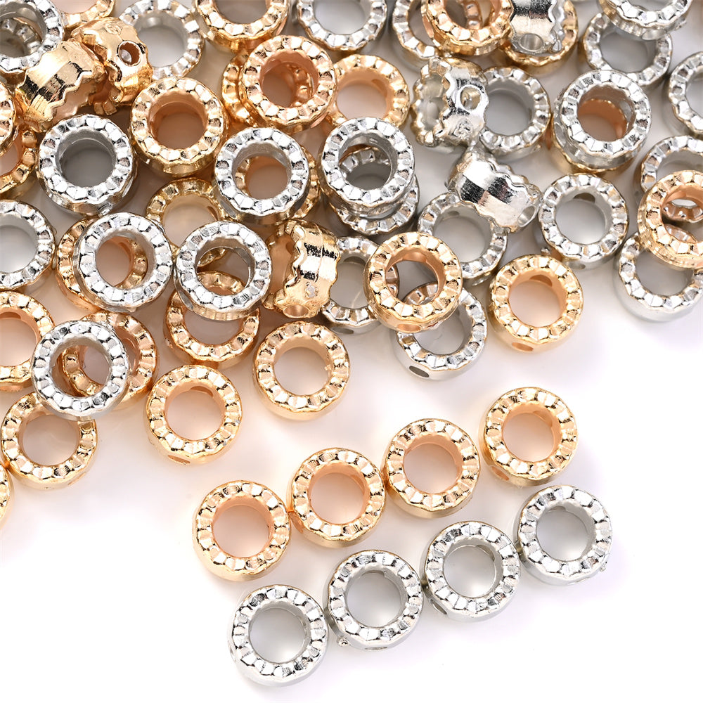Round CCB Spacer Beads