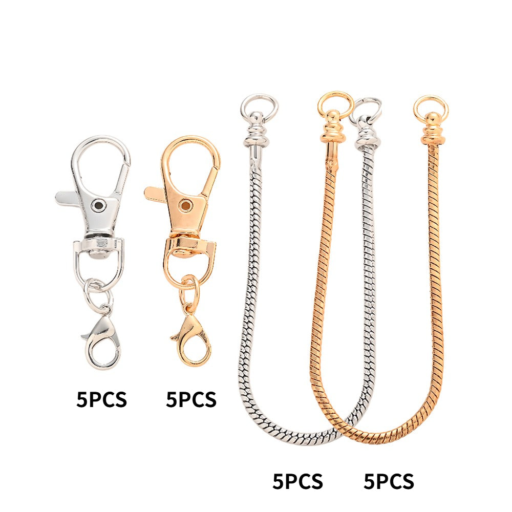 Beadable Keychain Set