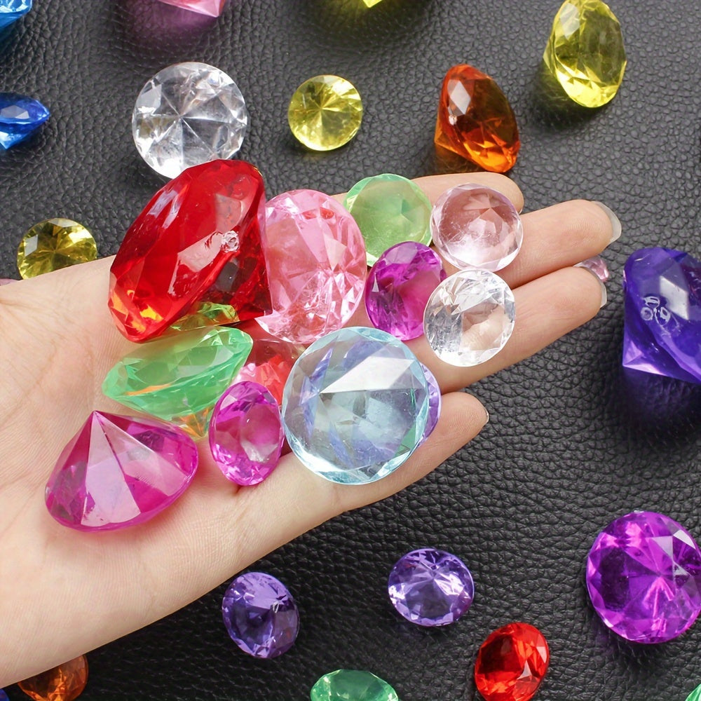 Shiny Acrylic Diamond Beads