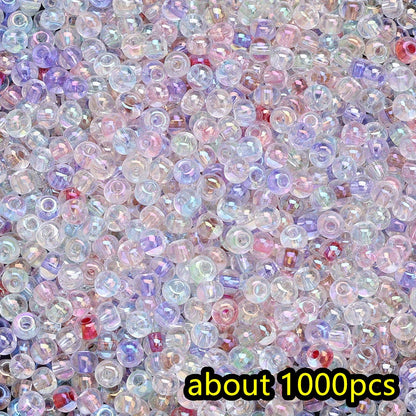 500/1000pcs Bohemian Style Glass Seed Beads