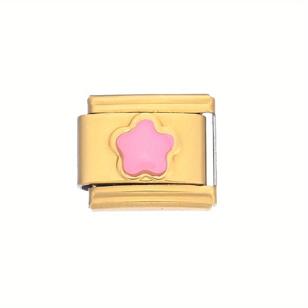 Flower Alloy Bracelet Module