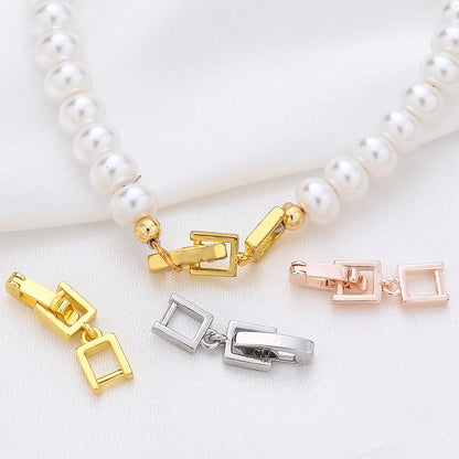 Square Double Clasp Connectors